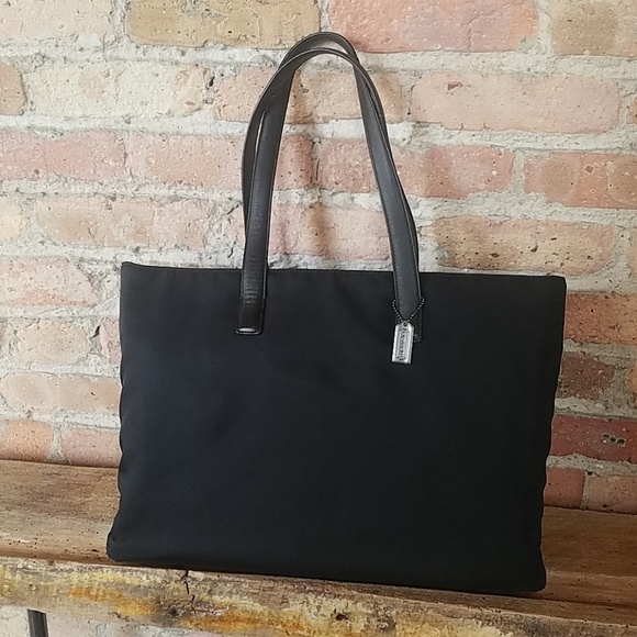 coach laptop tote